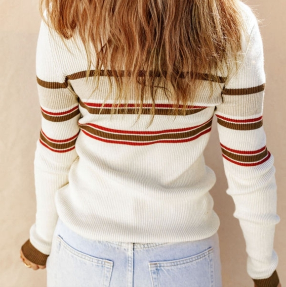 💜 New Ribbed Henley - Picture 4 of 11